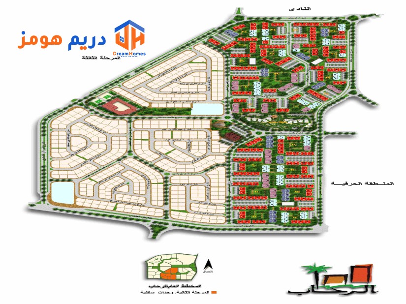 خريطة المرحلة الثانية عمارات الرحاب 2